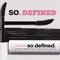 Wet n Wild So Defined ماسكارا للتكثيف والتحديد Black 10ml
