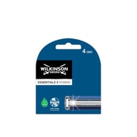 Wilkinson Sword Essential 3 Hübriidsete Vahetatavate Habemenugade Terad x4