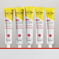 Yellow Professional Color كريم تلوين تجميلي دائم 2 Darkest Natural Brown 100ml