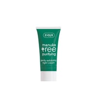 Ziaja Manuka Tree كريم ليلي منقٍّ ومقشّر بلطف 50ml
