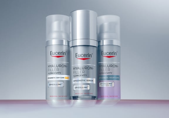Eucerin Hyaluron-Filler + Longevity: A New Approach to Skin Aging