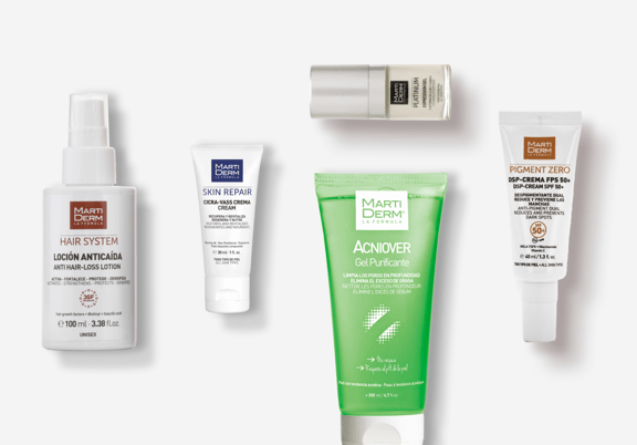 أفضل 10 منتجات وأمبولات MartiDerm لدينا