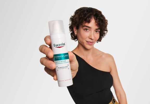 Eucerin Dermopure Clinical: نهج جريء وفعال ضد حب الشباب