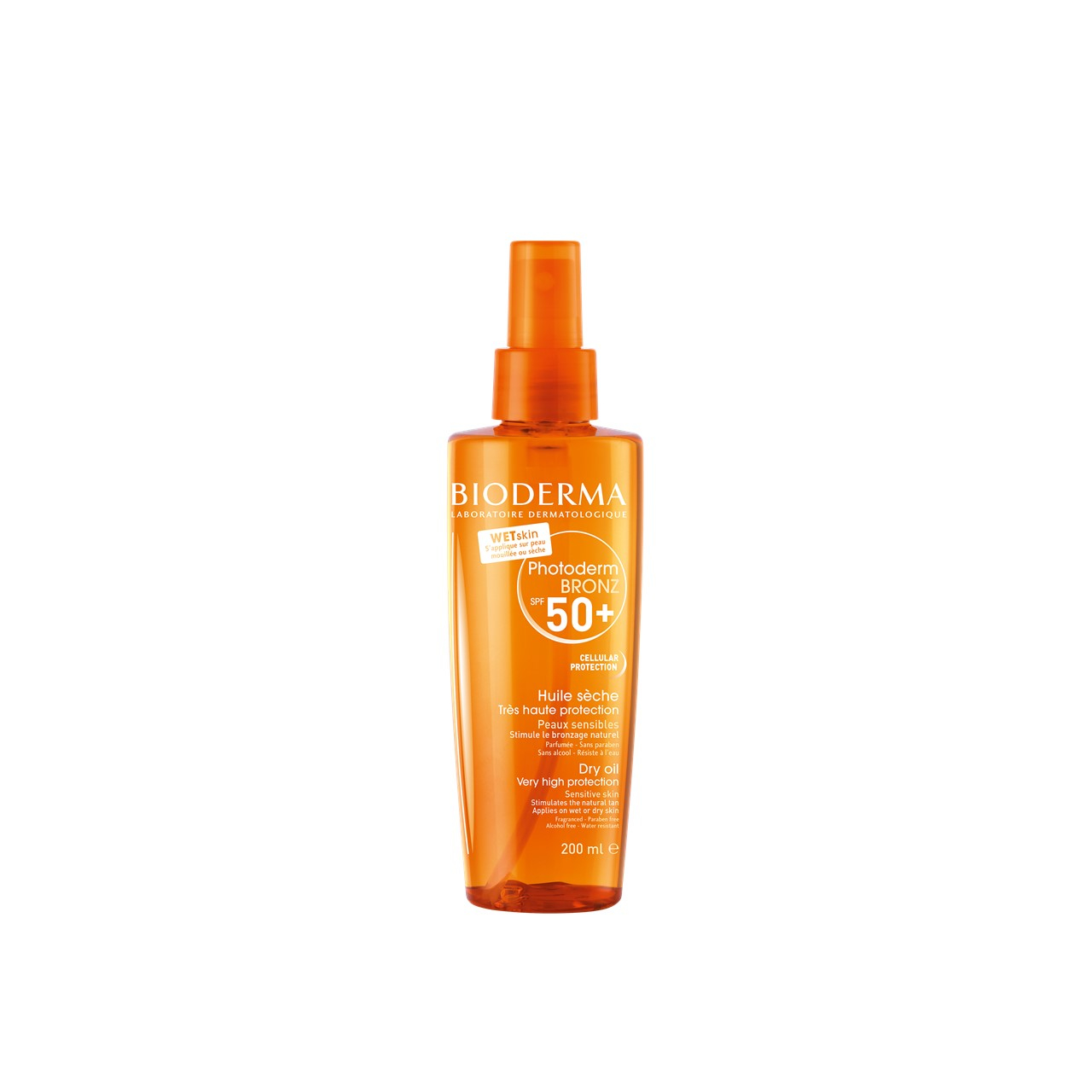 Bioderma Photoderm Bronz Dry Oil SPF50+ 200ml