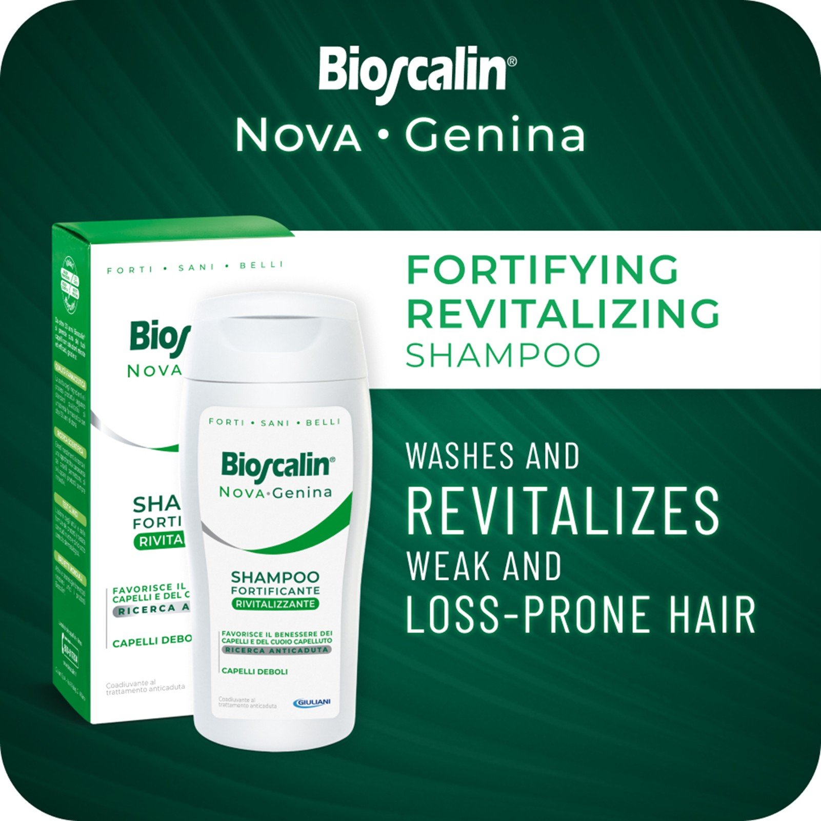 Bioscalin Nova Genina Revitalizing Fortifying Shampoo 400ml