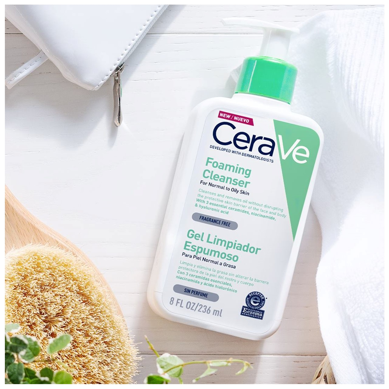 CeraVe Foaming Cleanser Normal to Oily Skin 236ml