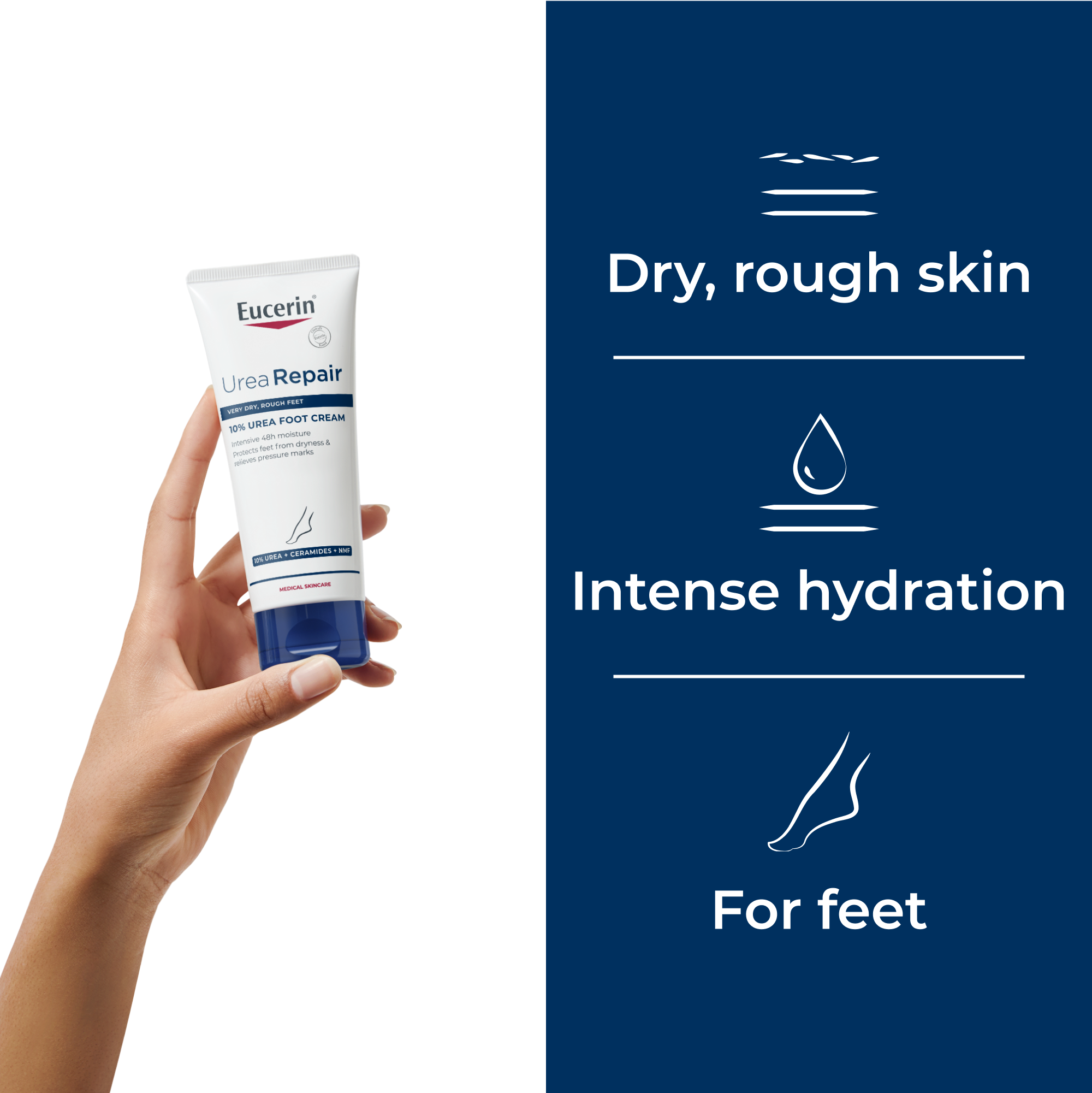 Eucerin UreaRepair Foot Cream 10% Urea 100ml