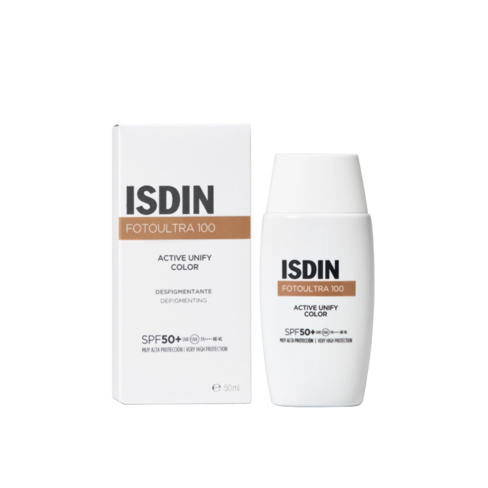 ISDIN FotoUltra 100 Active Unify Fusion Fluid SPF50+