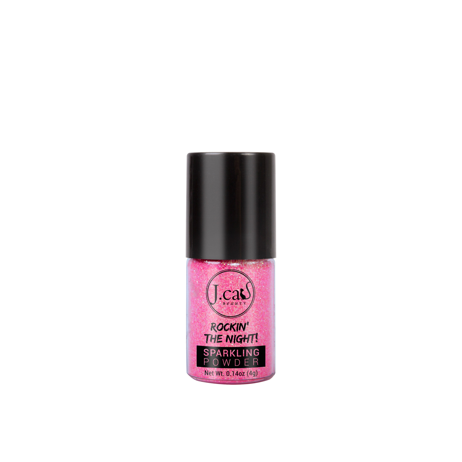 J.Cat Rockin' The Night! Sparkling Powder 209 Ultra Pink 4g