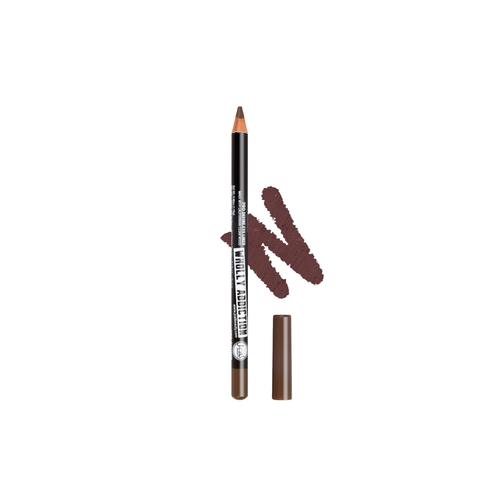 J.Cat Wholly Addiction Pro Define Eyeliner 104 Chocolate Brownie 1.76g