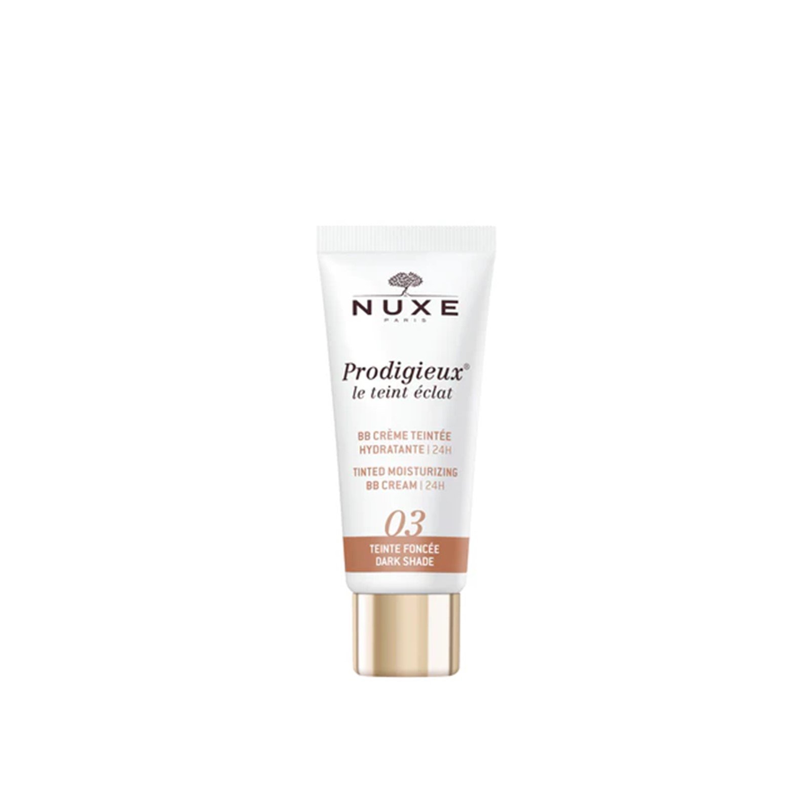 NUXE Prodigieux Tinted Moisturizing BB Cream 03 Dark Shade 30ml