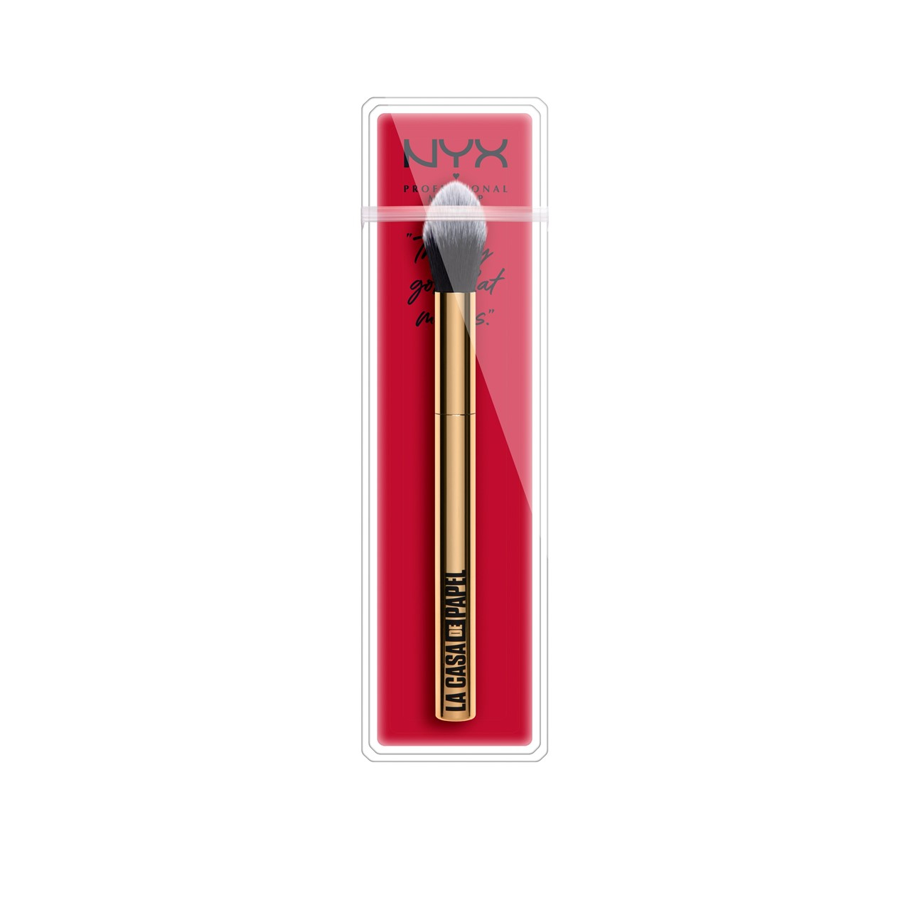 NYX Pro Makeup La Casa de Papel Gold Bar Brush