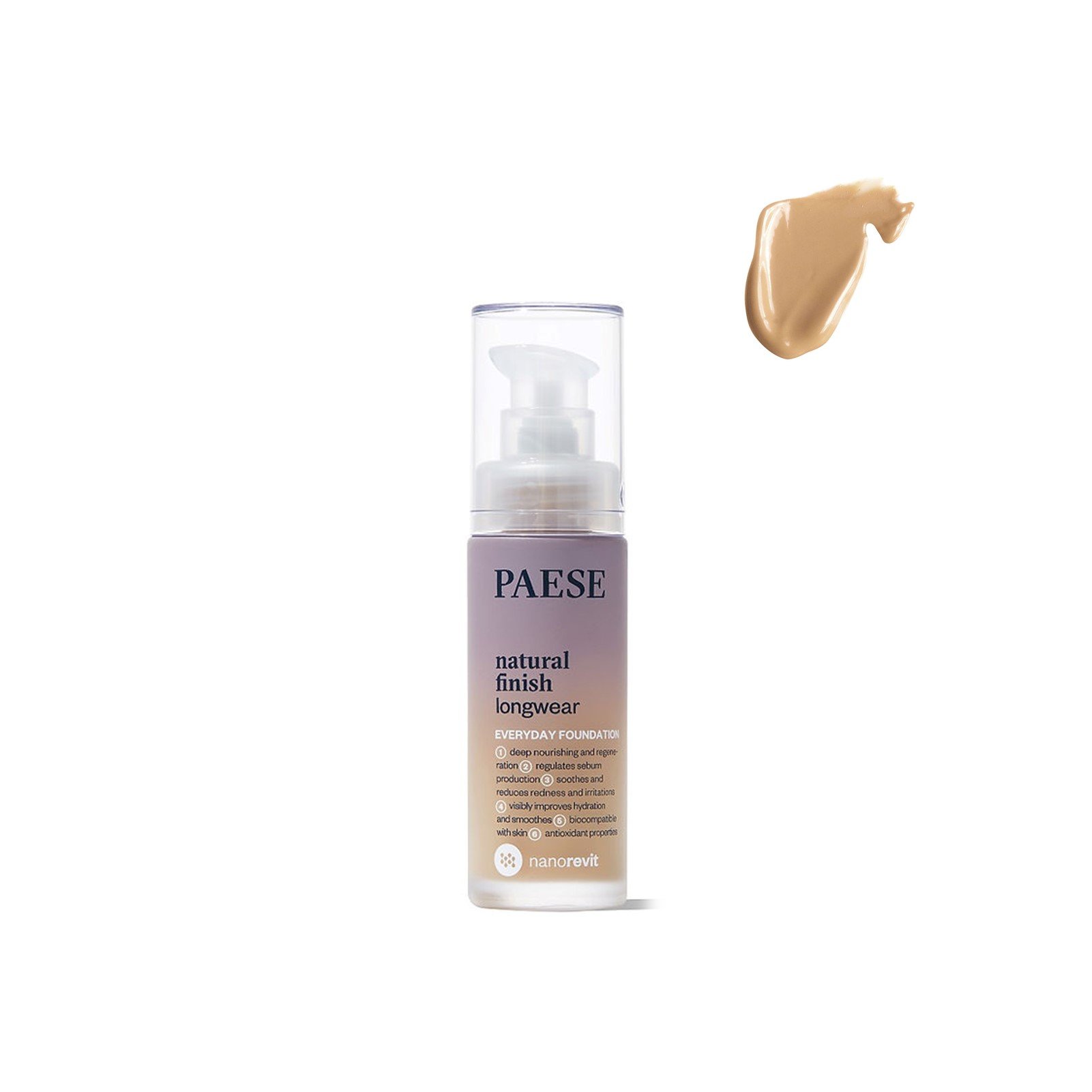 Paese Nanorevit Natural Finish Longwear Foundation