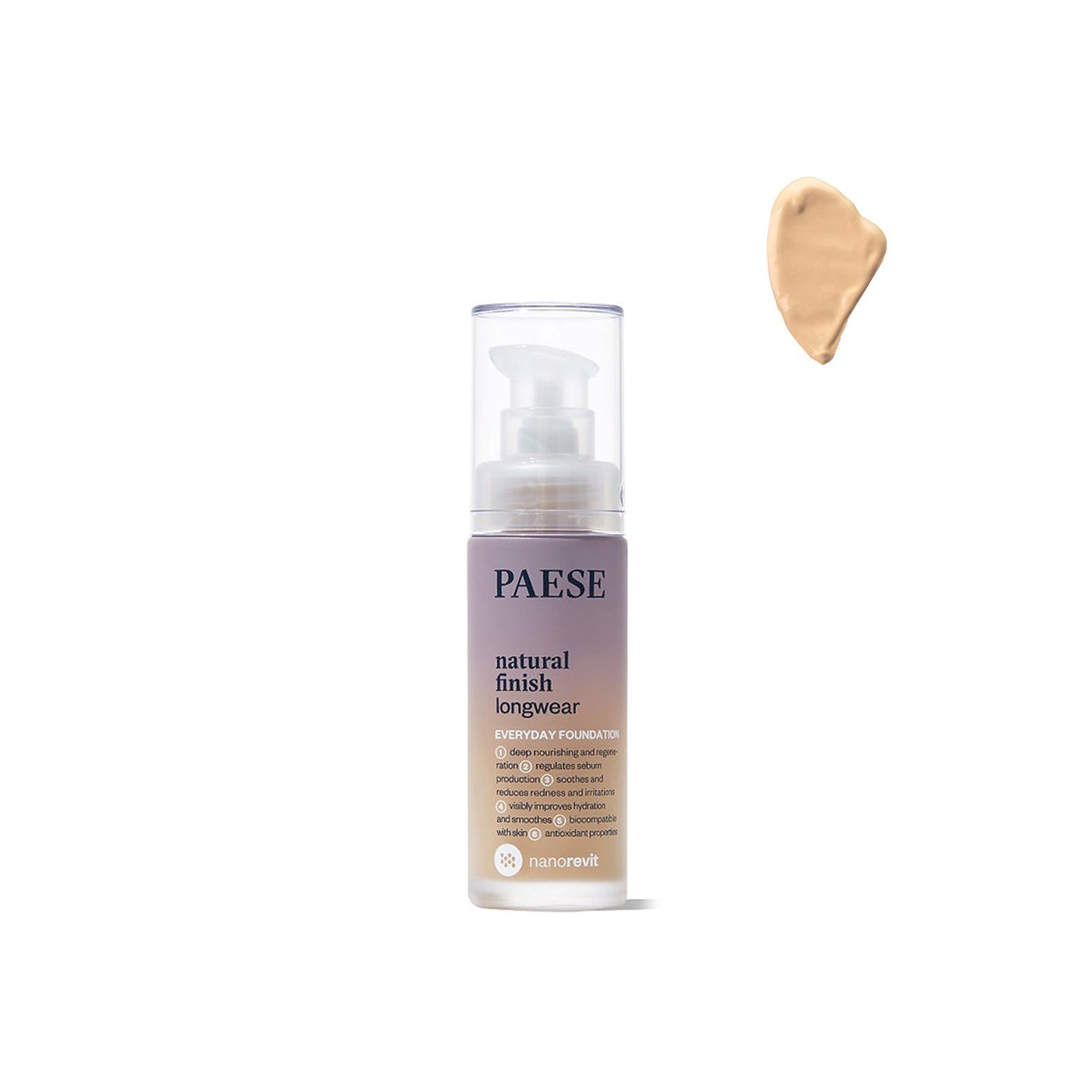 Paese Nanorevit Natural Finish Longwear Foundation