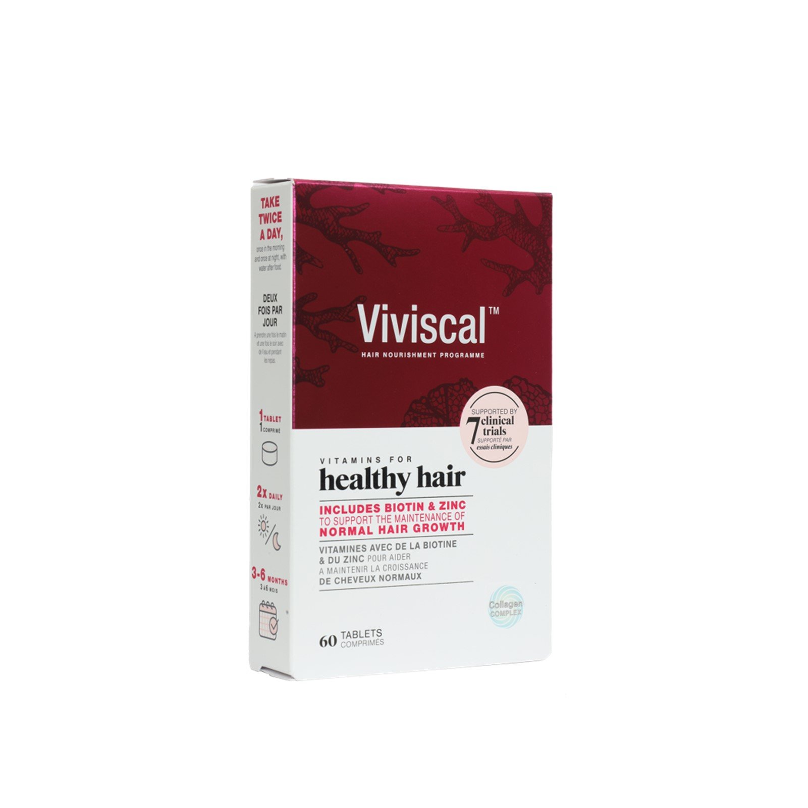 Viviscal Healthy Hair Vitamins Supplement Tablets x60