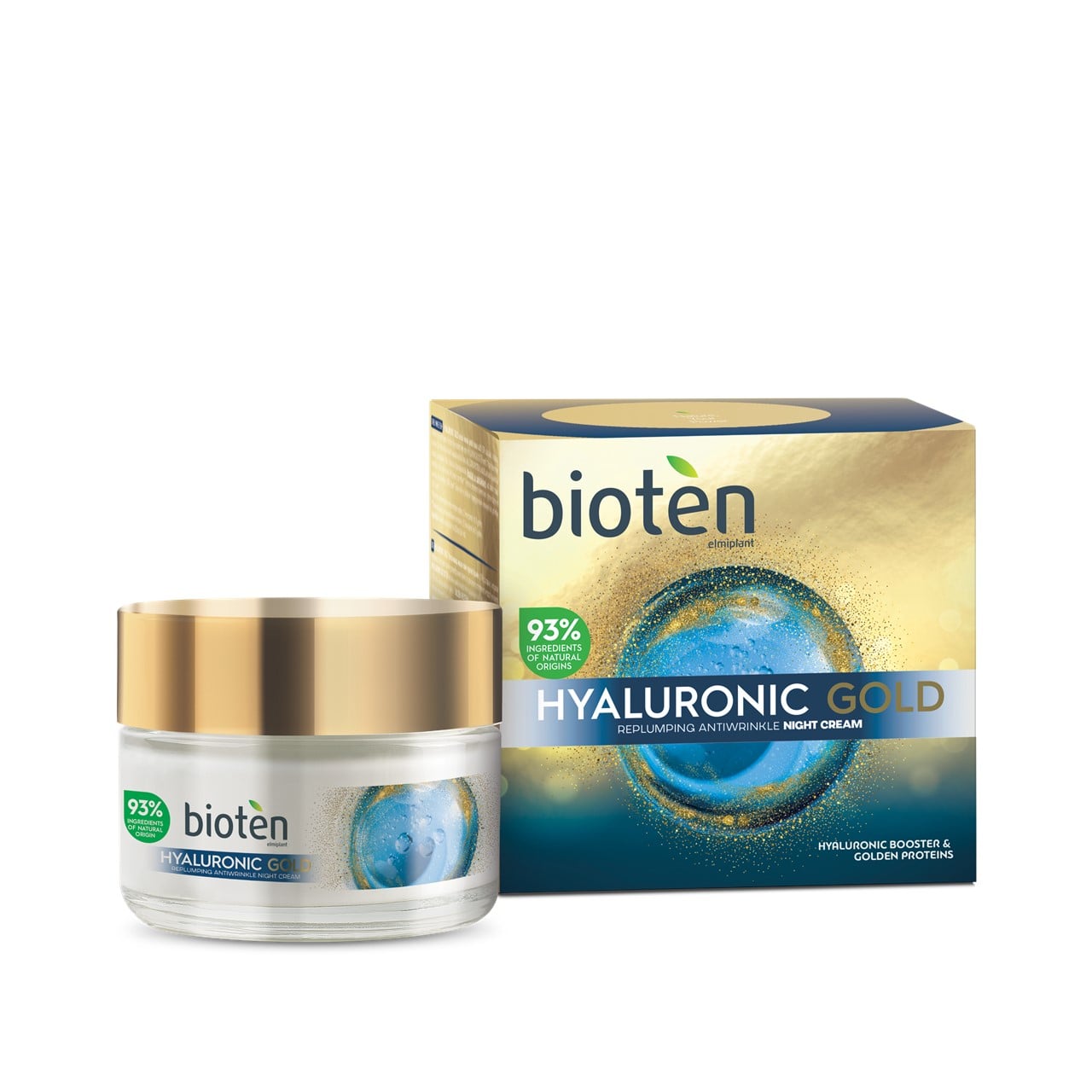 bioten Hyaluronic Gold Night Cream 50ml (1.69floz) USA