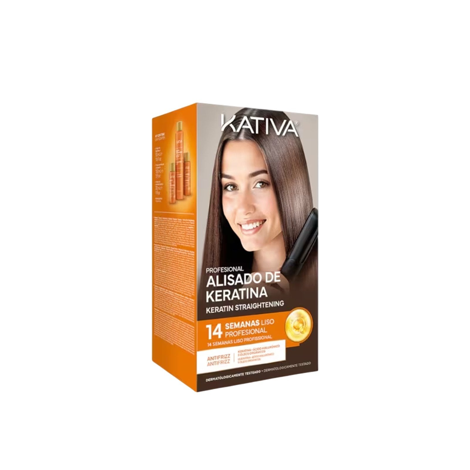 kativa hair straightening cream without heat