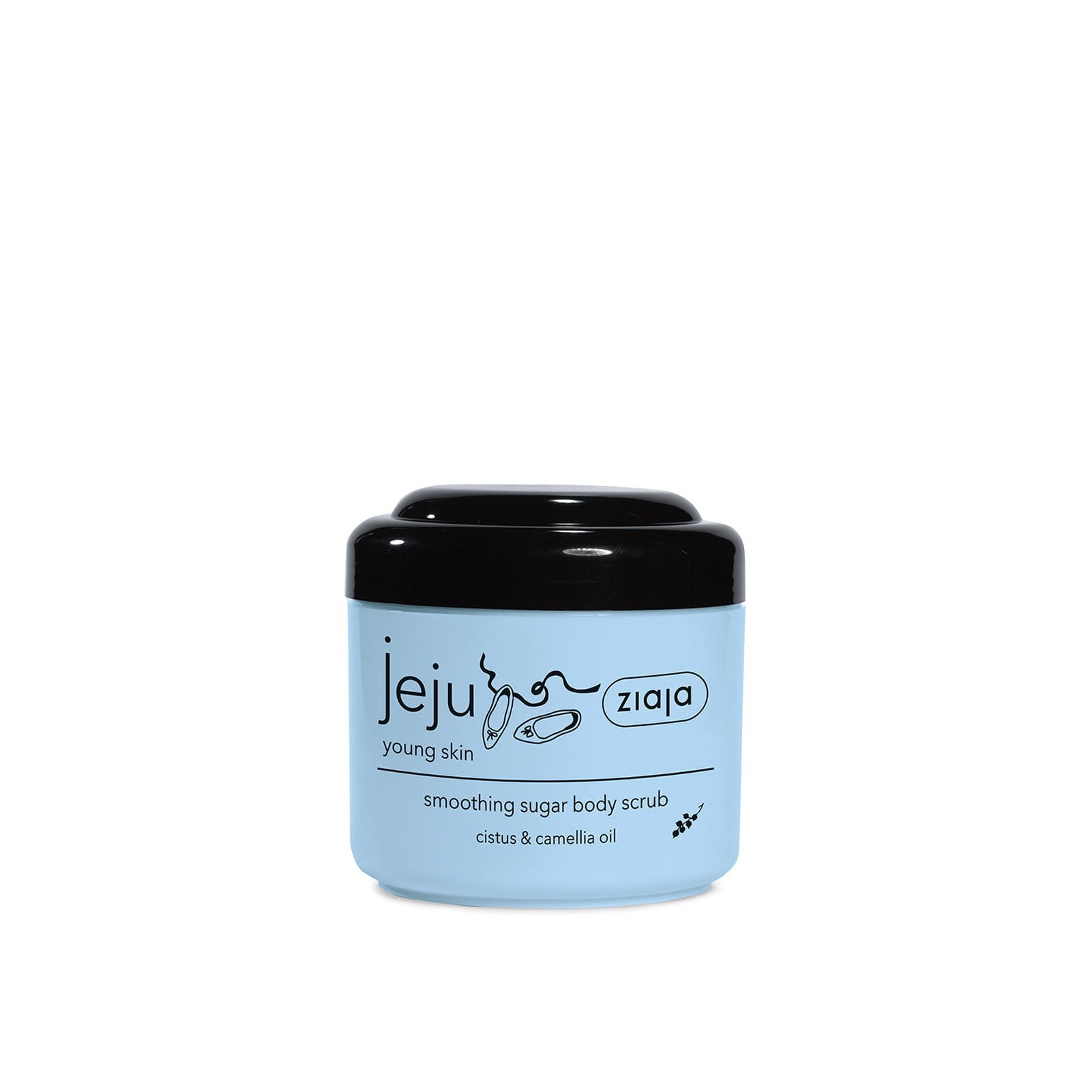 Ziaja Jeju Young Skin Smoothing Sugar Body Scrub 200ml Japan