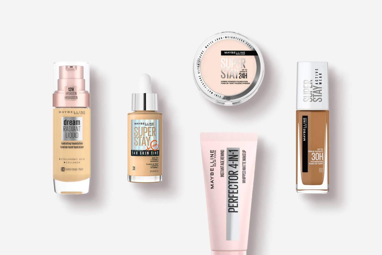 Which Maybelline Foundation is the Best for You?