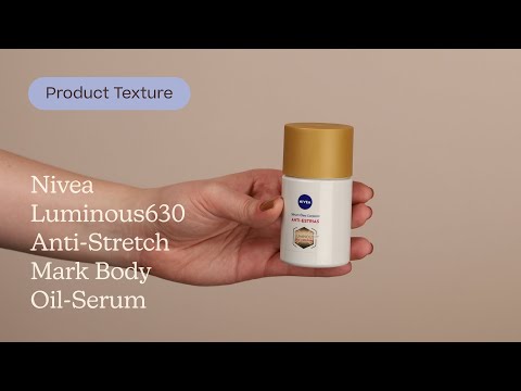 Nivea Luminous630 Anti-Stretch Mark Body Oil-Serum |  Texture