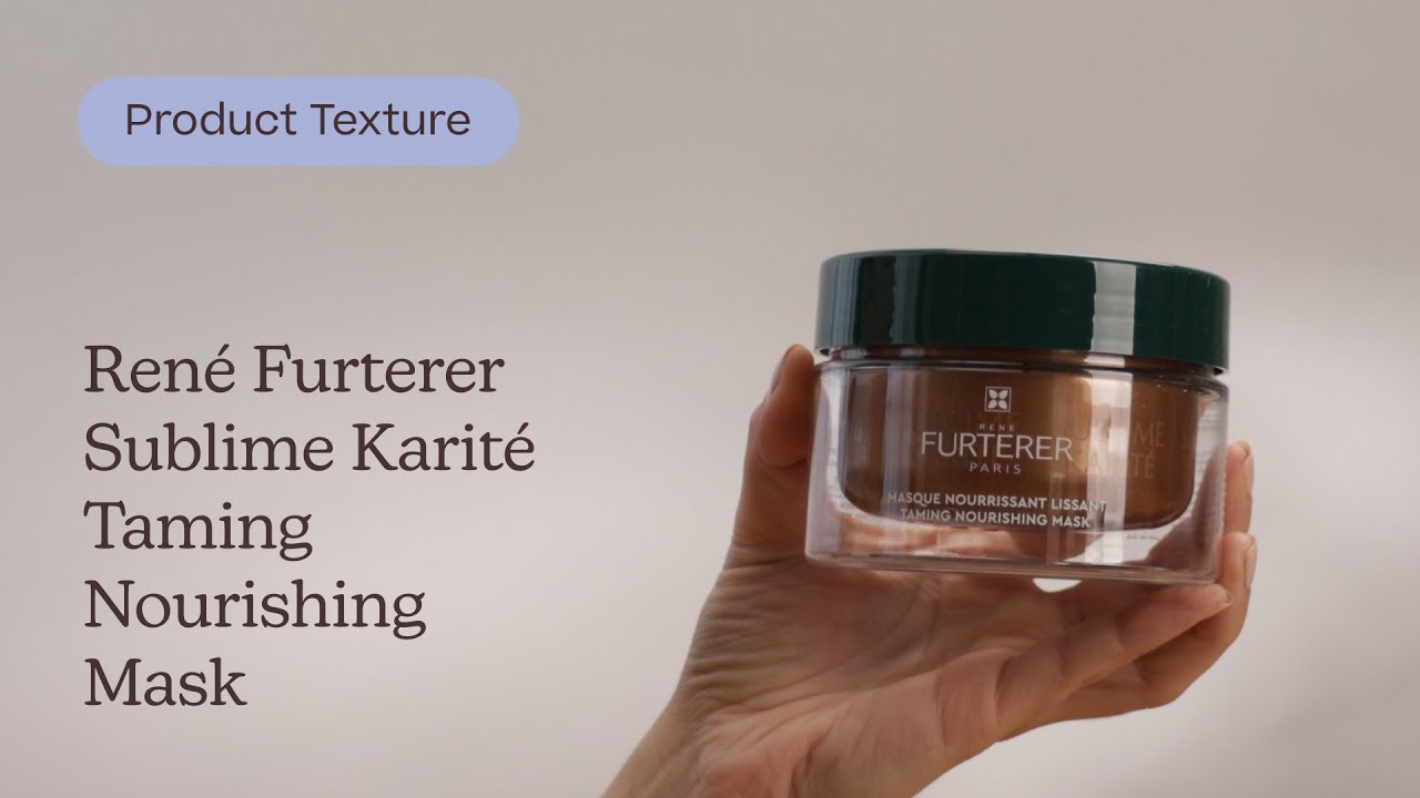 René Furterer Sublime Karité Taming Nourishing Mask | Texture