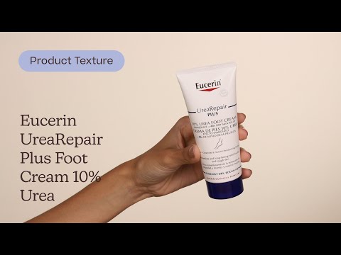 Eucerin UreaRepair Plus Foot Cream 10% Urea |  Texture