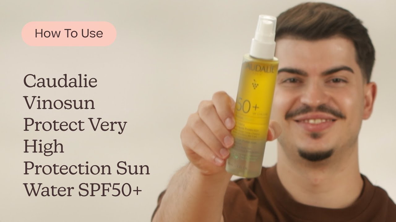 Caudalie Vinosun Protect Very High Protection Sun Water SPF50+ | How to Use