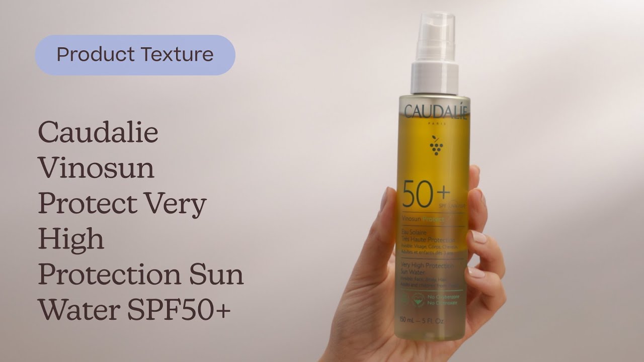 Caudalie Vinosun Protect Very High Protection Sun Water SPF50+ | Texture