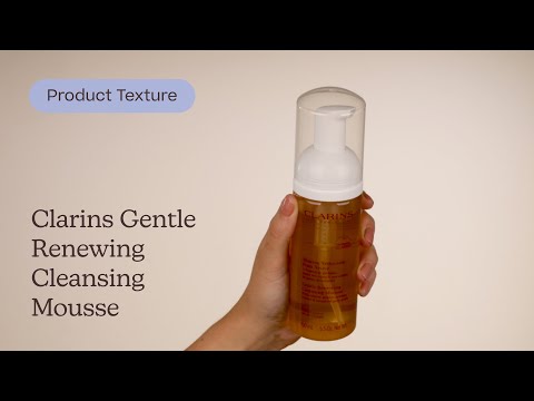 Clarins Gentle Renewing Cleansing Mousse |  Texture