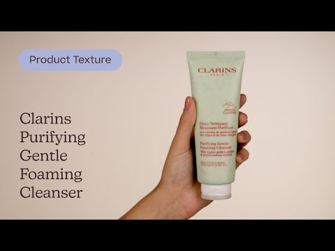 Clarins Purifying Gentle Foaming Cleanser |  Texture